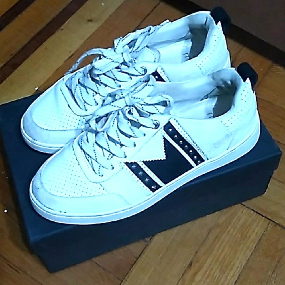 COPY - Maje sneakers leather with suede